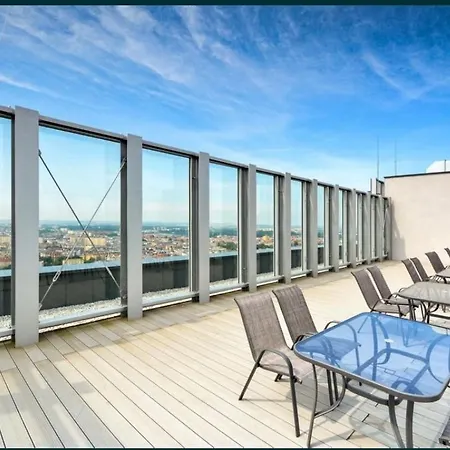 Hanza Tower De Lux Lägenhet Szczecin